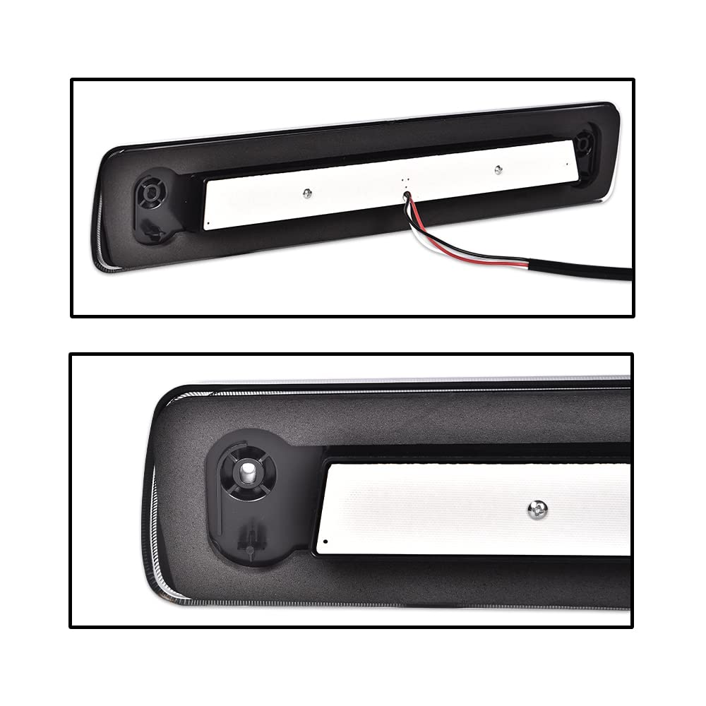G-PLUS Rear High Mount 3RD Third I Brake Light Stop Tail light Lamp Compatible with Colorado 2015 2016 2017 2018/Canyon GM25971002 52019397 Rear Cab Roof Tail Center Lamp