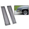 G-PLUS Fender Molding Trim Compatible with 81-88 Oldsmobile Cutlass Supreme/Salon,Front Lower Fender Molding Chrome Housing Pair 25530752 25530753