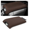 G-PLUS Brown Center Console Arm Rest Lid Cover Compatible with Ford F150 2009-2014/Lincoln Mark LT 2010-2014 9L3Z1506024CC (Fit for Flow Through Consoles Only)