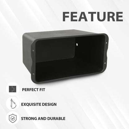 G-PLUS Storage Cooler & Storage Box Insert Compatible with Rear Seat Kits Except Club Car Ds Models Black