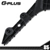 G-PLUS Rear Left & Right Bumper Bracket Set of 2 Compatible with 2013-2018 Nissan Sentra 852263SH0A, NI1133102, 852273SH0A, NI1132102