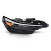 G-PLUS LED Headlight Assembly Right Side Compatible with Hyundai Elantra 2024-2025 92102-AA740 Black