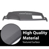 G-PLUS TPE Dash Board Dash Cover Compatible with 2007-2014 Chevy Tahoe Suburban Yukon Avalanche/GMC Sierra 1500 2500 HD 3500 HD Yukon Gray