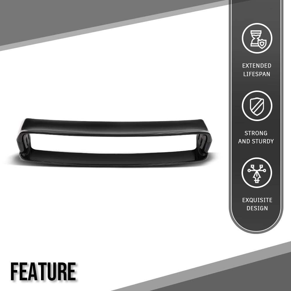 G-PLUS Rear Trunk Spoiler Wing Compatible with BMW 3 Series E36 2 & 4 Door Only 1992-1998, Fit BMW M3 Only 1994-1999, Not Fit Hatchback Model Gloss Black