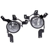 Compatible with Honda CR-V CRV 2007 2008 2009 Clear Fog Lights Assembly Driving Bumper Lamps +H11 Bulbs+Switch+Bezel+Harness