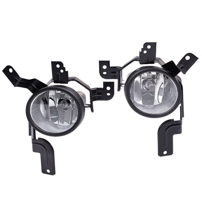 Compatible with Honda CR-V CRV 2007 2008 2009 Clear Fog Lights Assembly Driving Bumper Lamps +H11 Bulbs+Switch+Bezel+Harness