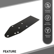 G-PLUS Front Bumper Reinforcement Brackets for Jeep Cherokee XJ MJ 1984-2001 Additional Angle