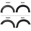 G-PLUS 4PCS Fender Flares Compatible with Ford F150 2004-2008 with 66.0" / 67.0" / 78.0" / 96.0" Bed Length (Not Fit Heritage Models) Wheel Opening Molding Arch Trim, Textured Riveted Style