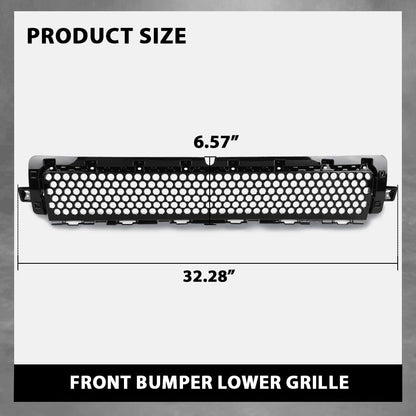 G-PLUS Front Bumper Lower Grille Compatible with Land Rover Defender 90 110 130 2020-2024 Glossy Black Grill LR133561, LR129440, L8B217H750BA