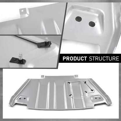 G-PLUS Front Engine Splash Shield Bumper Skid Plate Engine Protection, Compatible with Ford F150 Raptor 2017-2020, HL3Z5B018A, HL3Z-5B018-A