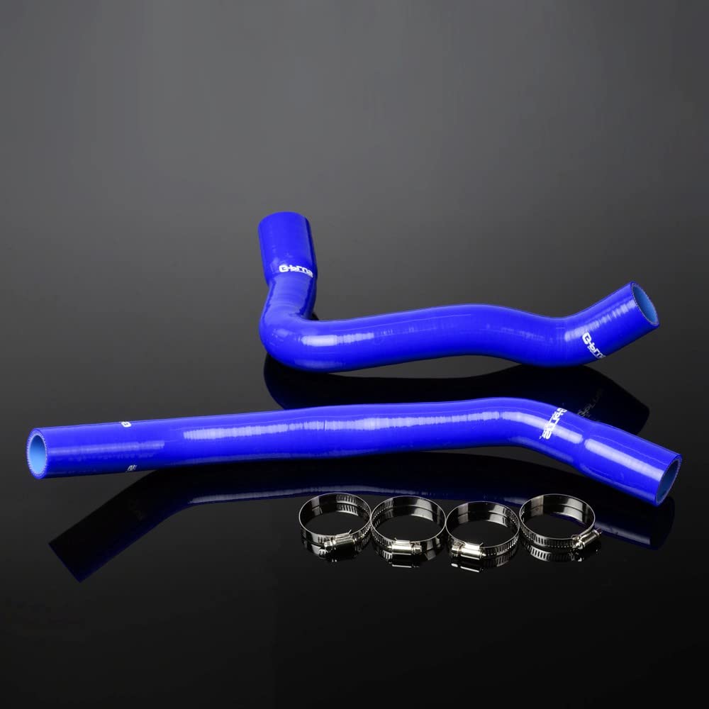 G-PLUS Coolant Silicone Radiator Hose Kit Compatible With 1982-1992 Camaro/Firebird Trans AM V8 Blue