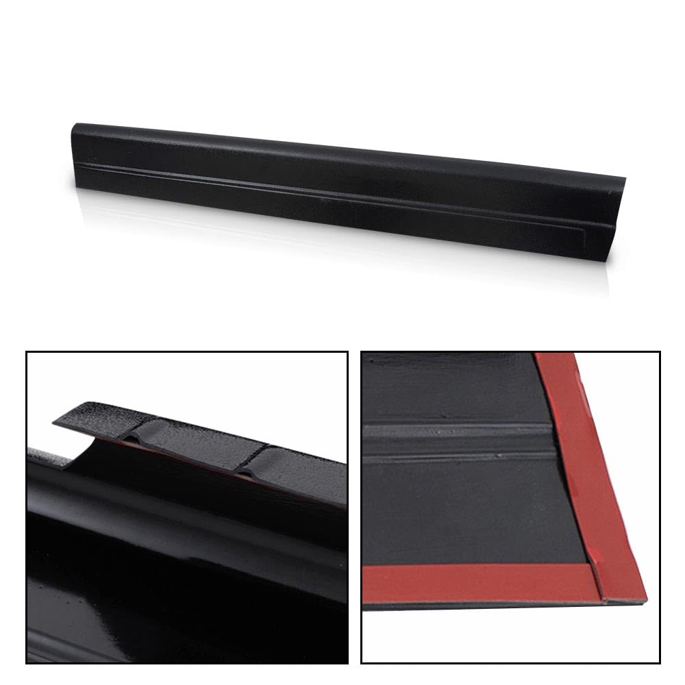 G-PLUS Rocker Panel Guard Sill Trim Compatible With Chevy Silverado/Fit GMC Sierra Extended Cab 1999-2006, Rocker Panel Protector Guard Cover Black 4PCS 14068