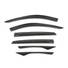 G-PLUS Out-Channel Window Vent Visor Deflectors Tape-On Side Rain Guards Compatible with Honda Accord 2018-2022 Impact-Resistant PMMA 6 PCS Smoky