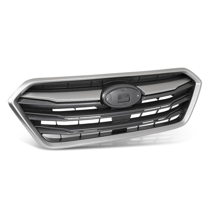 G-PLUS Front Bumper Grille Assembly, Compatible with Subaru Legacy 2018-2019, Light Gray, 91121AL18A, SU1200180 Light Gray