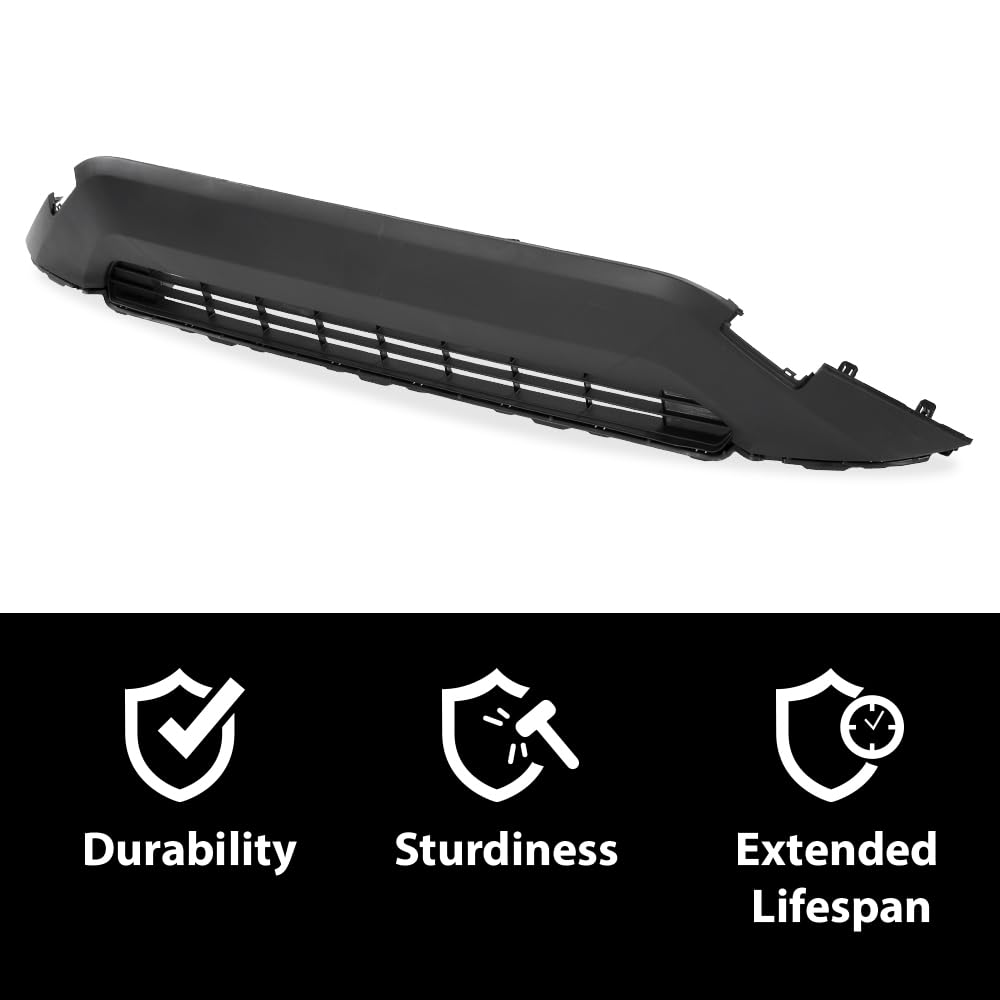 G-PLUS Front Bumper Grille Lower Grill Compatible with Toyota Rav4 2019-2022 531130R090 TO1036203