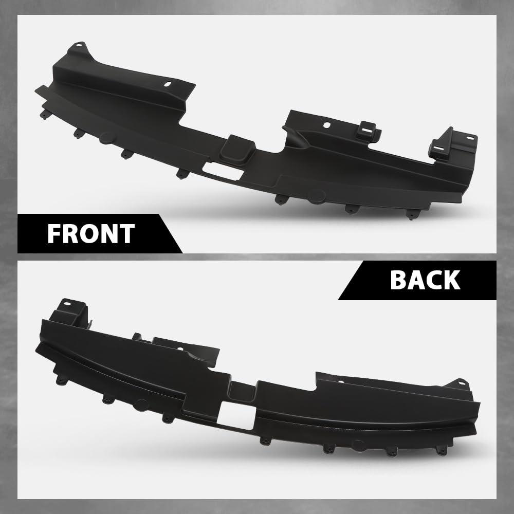 G-PLUS Front Bumper Upper Radiator Support Cover Compatible with Jeep Compass 2011-2017 68109867AA, CH1087123