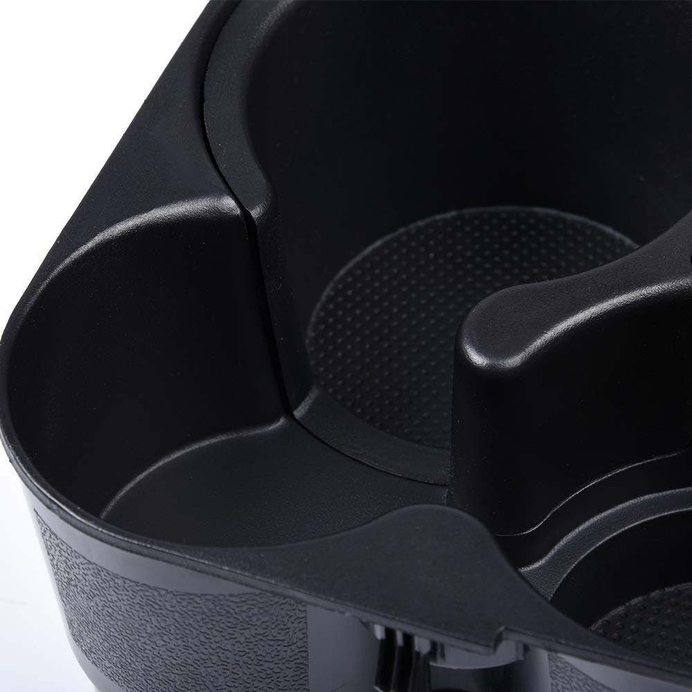 G-PLUS Center Console Cup Holder & Liner Black Compatible with Nissan Altima 2007-2012