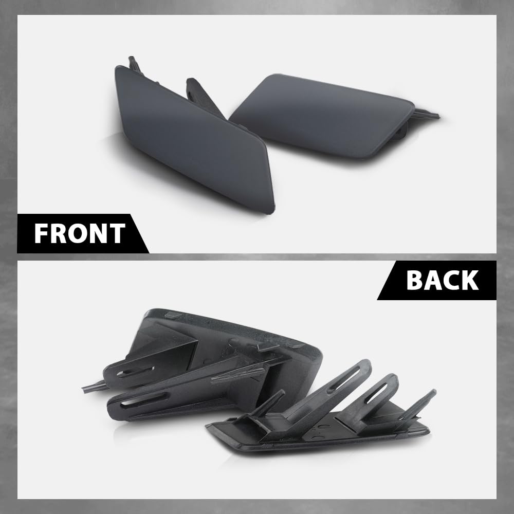 G-PLUS Headlight Washer Nozzle Jet Cover Cap Compatible with Discovery Sport 2015-2019