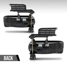 G-PLUS Fog Lights for GMC Sierra 1999-2002 GMC Yukon Yukon XL 2000-2006 Smoky Lens Close-up View