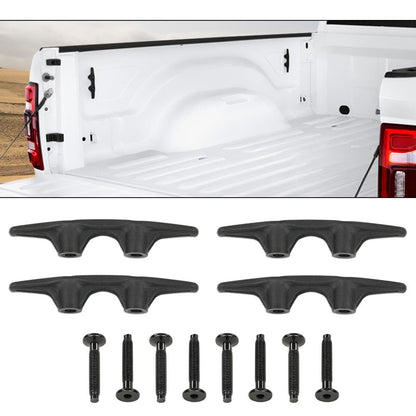 G-PLUS Tie Down Hooks Set of 4 with Bolts Compatible with Dodge Ram 2500 New Body Style 2002-2008 2019-2020 55276735AB