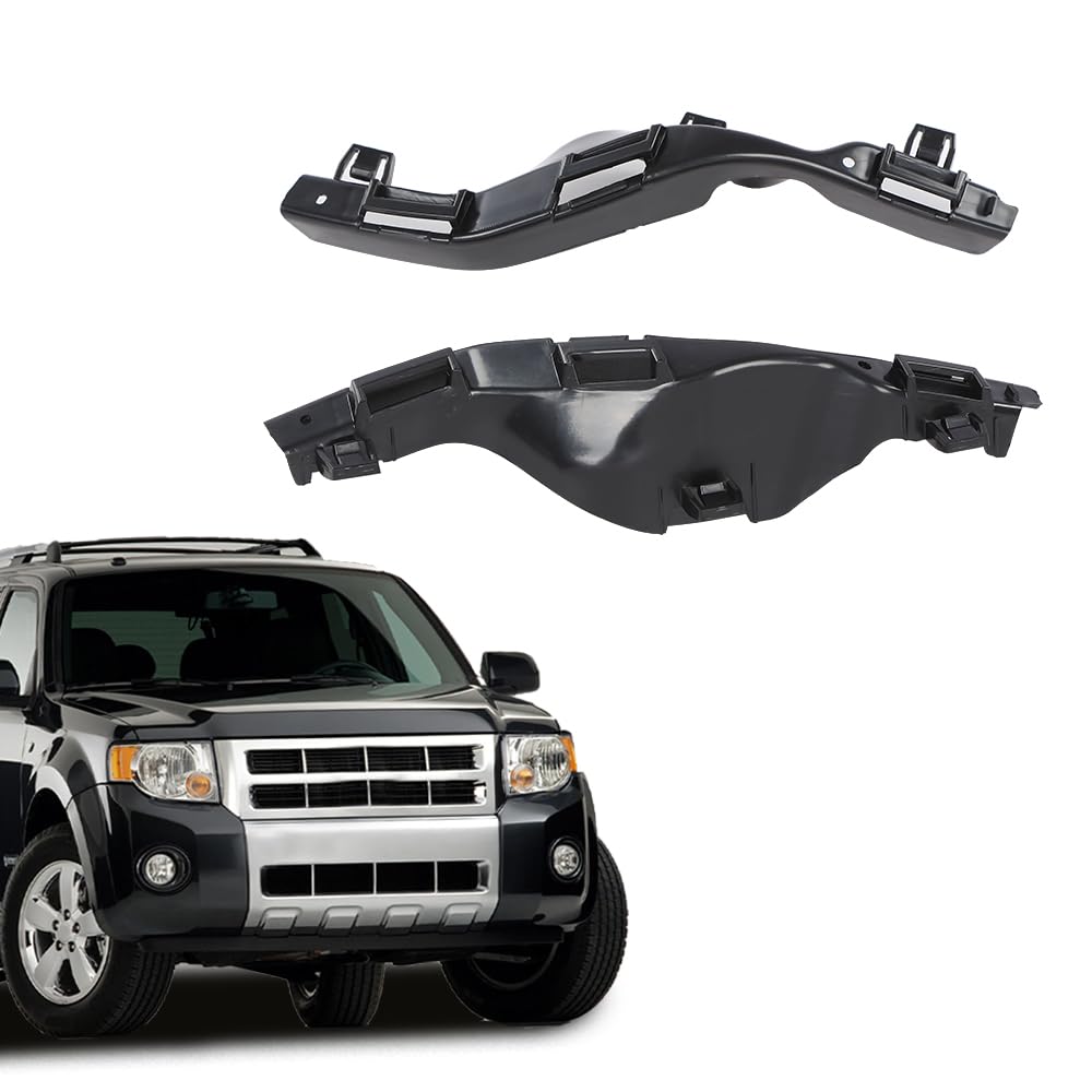 G-PLUS Front Left & Right Side 1pair Bumper Brackets Compatible with 2008-2012 Ford Escape/2008-2011 Mercury Mariner