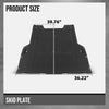 G-PLUS Engine Splash Shield Guard Compatible with Audi Q3 8U 2011-2018 8U0863821A, 8U0-863-821-A Black