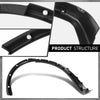 G-PLUS Rear Right Passenger Side Flare Wheel Arch Molding Compatible with Tesla Model X 2016-2023 1035291-00-E, 103529100E Wheel Opening Molding Arch Trim Black