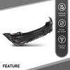 G-PLUS Rear Bumper Cover w/Holes Compatible with Dodge Charger 2020 2021 2022 2023, 68488292AA, CH1100A56, Primed Black