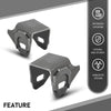 G-PLUS Weld on Heavy Duty Lower Control Arm Mounts Compatible with Jeep Wrangler TJ 1997-2006,Fit Jeep Cherokee XJ 1984-2001