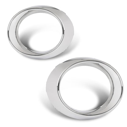 G-PLUS Fog Light Trim Set Left and Right Chrome 2Pcs Compatible with Benz GLK350 (submodel: 4Matic, Base) 2010-2012 2048851074