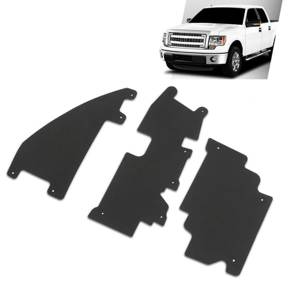 G-PLUS 3pcs Grille Air Deflector Set with Fasteners Compatible with Ford F150 2009-2014,Fit Ford Raptor 2009-2014 FO1218114