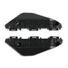 G-PLUS Pair Front Bumper Retainer Bracket Compatible with Toyota Yaris Hatchback 2013 2014 2015 2016 525360D130, 525350D130 Black Smooth Finish