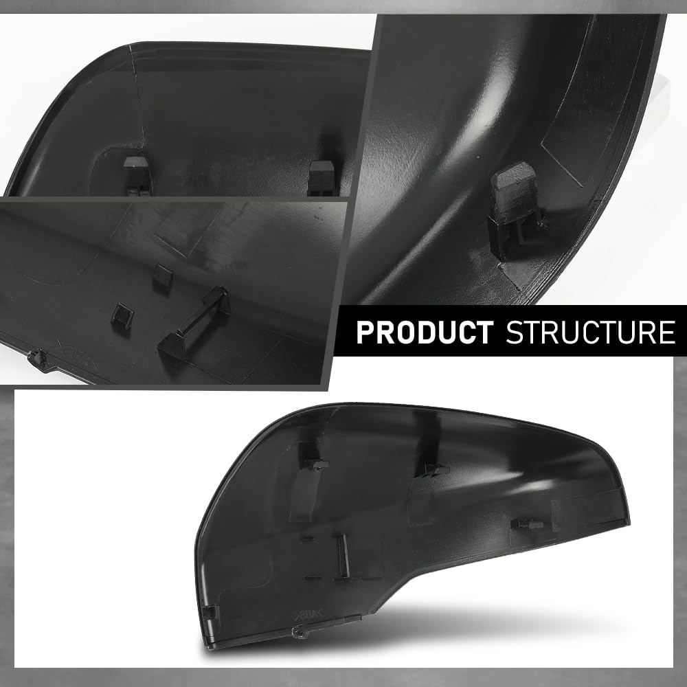 G-PLUS Exterior Mirror Cover Passenger Side Compatible with Subaru Crosstrek 2018-2023,Fit Subaru Forester 2019-2024 91059FL020