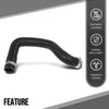 G-PLUS Lower Radiator Hose Compatible with Massey Ferguson GC2300 GC2310 GC2400 GC2410 Tractors 4264879M1, 6259100M1 Black