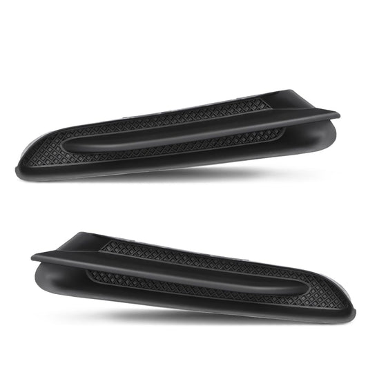 G-PLUS Driver & Passenger Side Headlight Lower Molding Bumper Trim Compatible with Buick Encore Sport Touring 2016, Fit Buick Encore 2013 2014 2015 2016 95235063, 95235062, GM1047107, GM1046107 Black