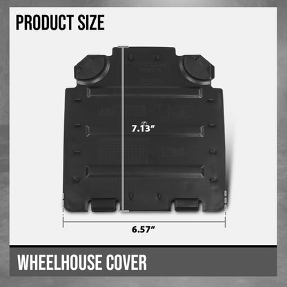G-PLUS Wheelhouse Cover Compatible with BMW X1 E84 2008 2009 2010 2011 2012 2013 2014 2015 Black