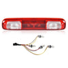 G-PLUS High Mount 3rd Brake Light w/Bulb Compatible with Chevy Silverado GMC Sierra 1500 2500 3500 & HD Models 1999-2006,Fit Chevy Silverado GMC Sierra Classic Models 2007 923-240 15884341