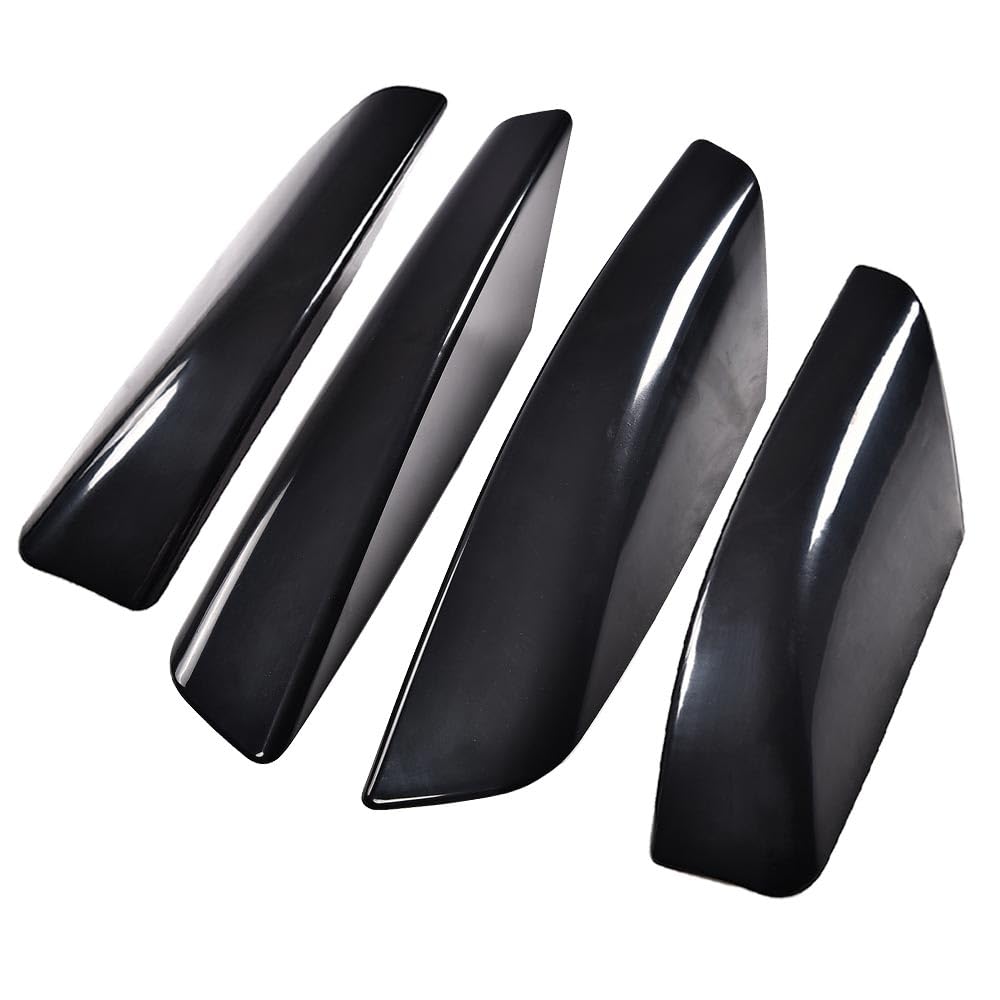 G-PLUS Roof Rack Rail End Cover Shell Cap Compatible with Toyota 4Runner N210 2003 2004 2005 2006 2007 2008 2009 4 PCS Black