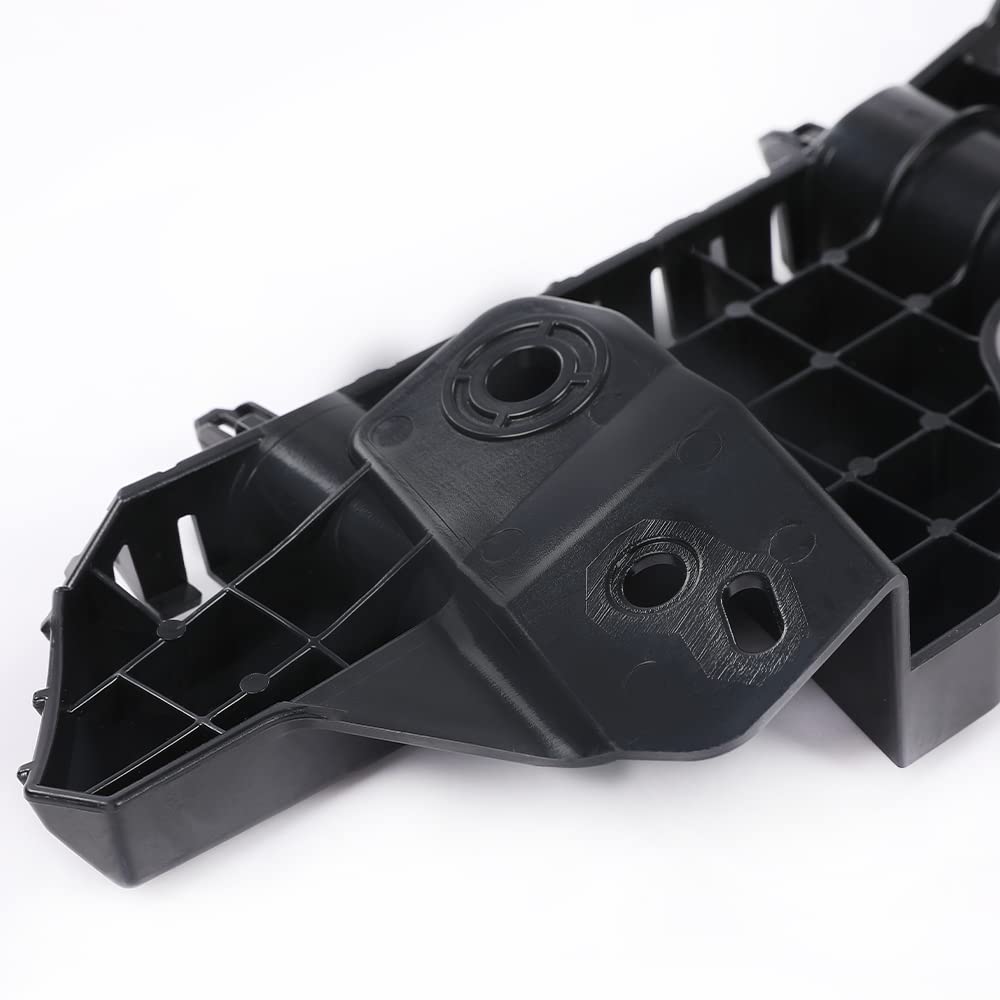 G-PLUS Black Front Bumper Mounting Retainer Bracket Left Right Pair Compatible with Chevy Trax 2017-2022 42566652 42566653 GM1042157 GM1043157