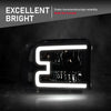 G-PLUS LED DRL BAR Headlight Assembly Compatible with Ford F250 F350 F450 F550 Super Duty 05-07 /Fit Ford Excursion 05 HeadLamps LH & RH Clear lens Black Housing White Reflector FO2503217 6C3Z13008CB