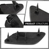 G-PLUS Pair Front Bumper Headlight Washer Cover Cap, Compatible with Audi A6 C7 2012-2017, Left Driver & Right Passenger Side 2PCS, 4G0955275, 4G0955276