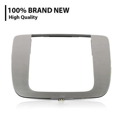 G-PLUS Center Dash Radio Surround Trim Compatible with Chevy Silverado 1500 Tahoe GMC Sierra 1500 Yukon 2007-2014 15211886 26887440 25807746 15211885