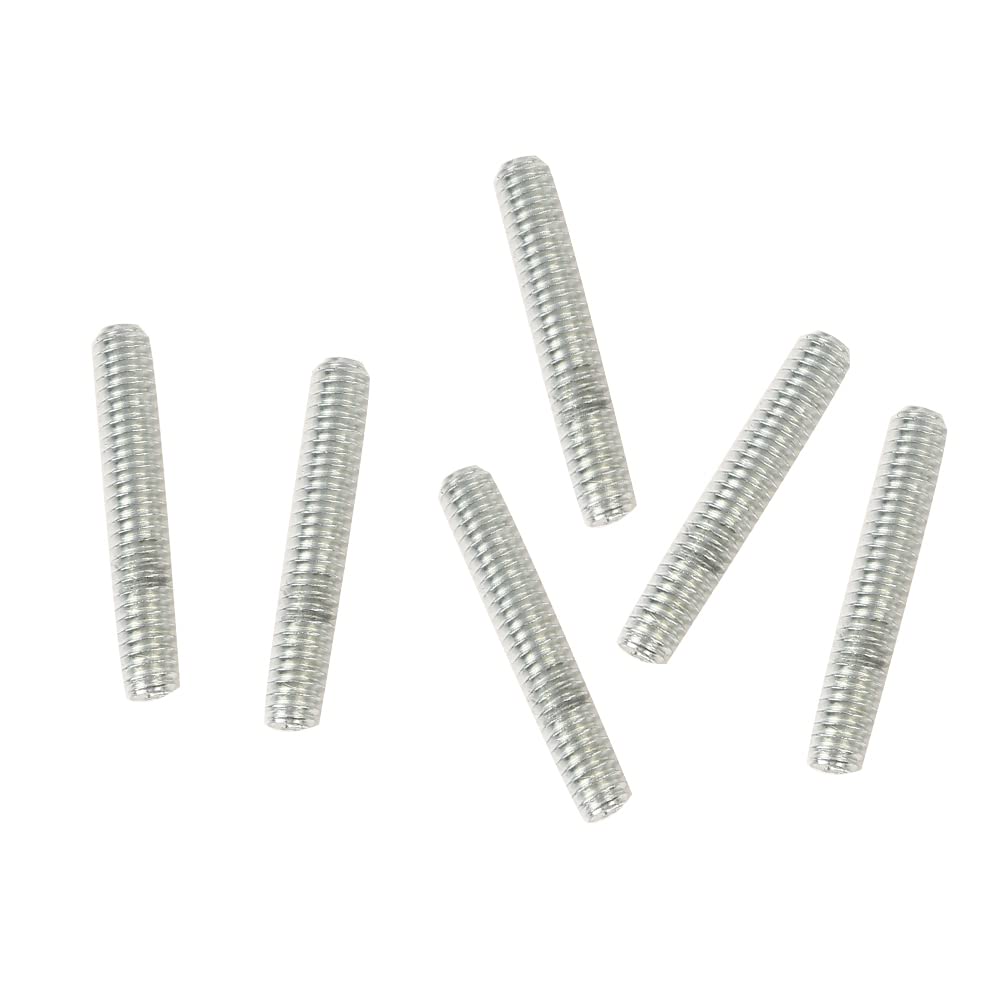 G-PLUS Auto SBC Stainless Steel Valve Cover Stud Bolts Kit Compatible with 1955-1986 265/283/302/305/327/350/400 SB Chevy Engines 8pcs Valve Cover Stud Bolts Stainless Steel