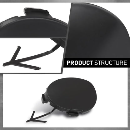 G-PLUS Front Bumper Cover Tow Eye Hole Cap, Compatible with Subaru WRX 2018-2021/ WRX STI 2018-2020, 57731VA320