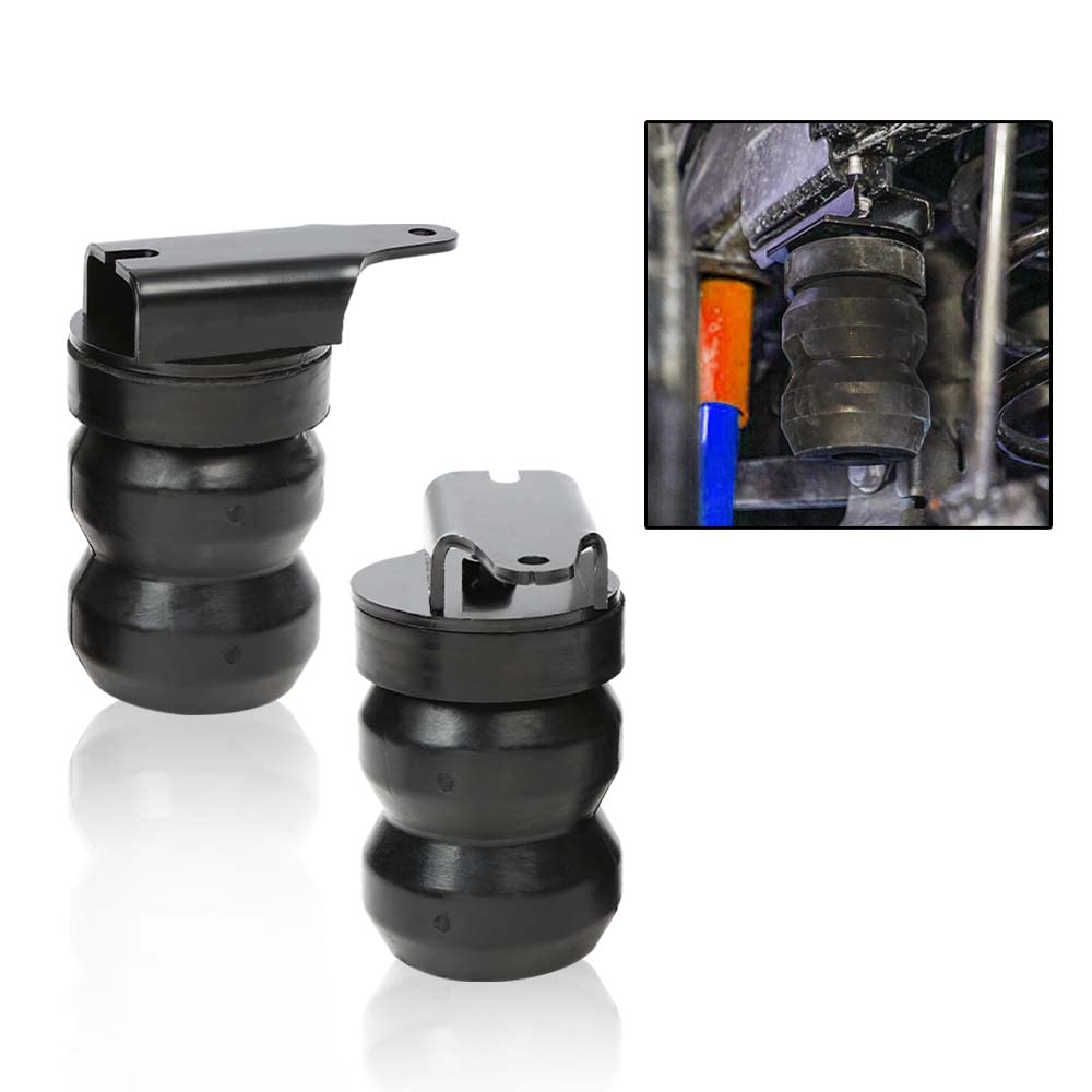 G-PLUS Rear Suspension Enhancement System Compatible with Chevy Silverado 2500 HD/Fit GMC Sierra 2500 HD 1999-2010 Suspension Helper Springs T/IGMRCK25S