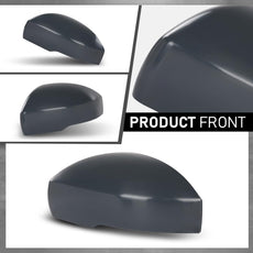 G-PLUS Rearview Mirror Cover for Range Rover 2013-2019 Discovery 2017-2020 Black Additional Angle