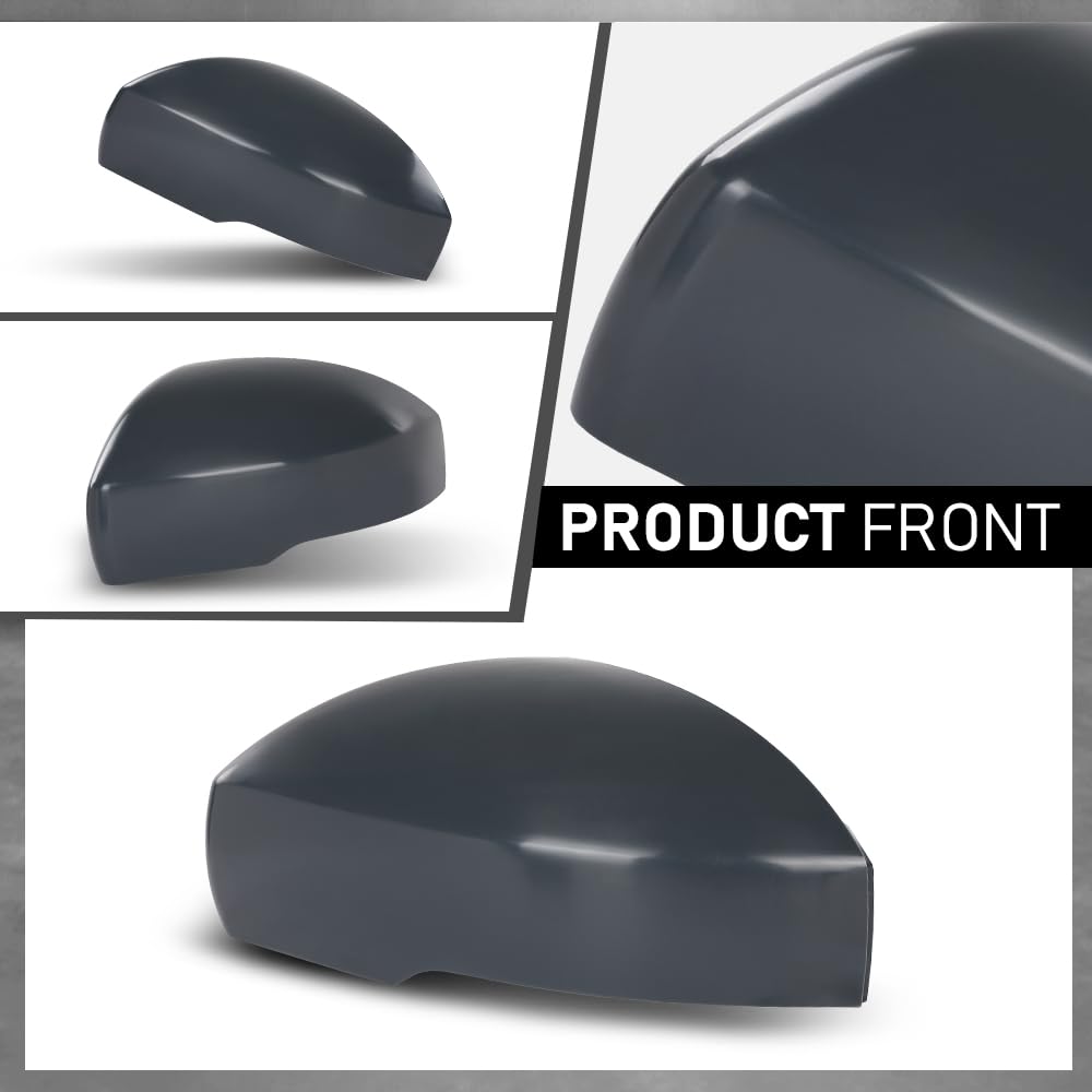 G-PLUS Rearview Mirror Cover Left and Right Side Compatible with Range Rover 2013-2019,Fit Discovery 2017-2020 Black