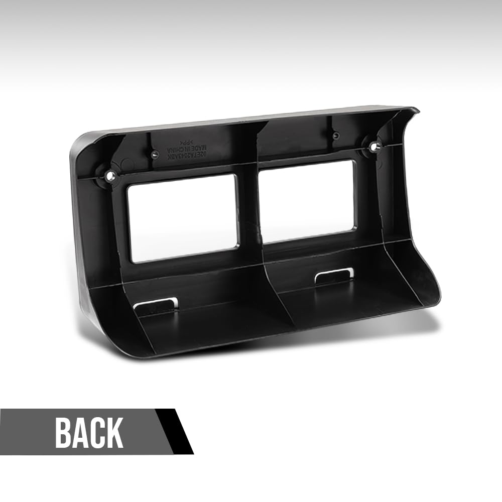 G-PLUS Front License Plate Brackets Compatible with Toyota Tacoma 2016-2023 7510104011, TO1068134 Black