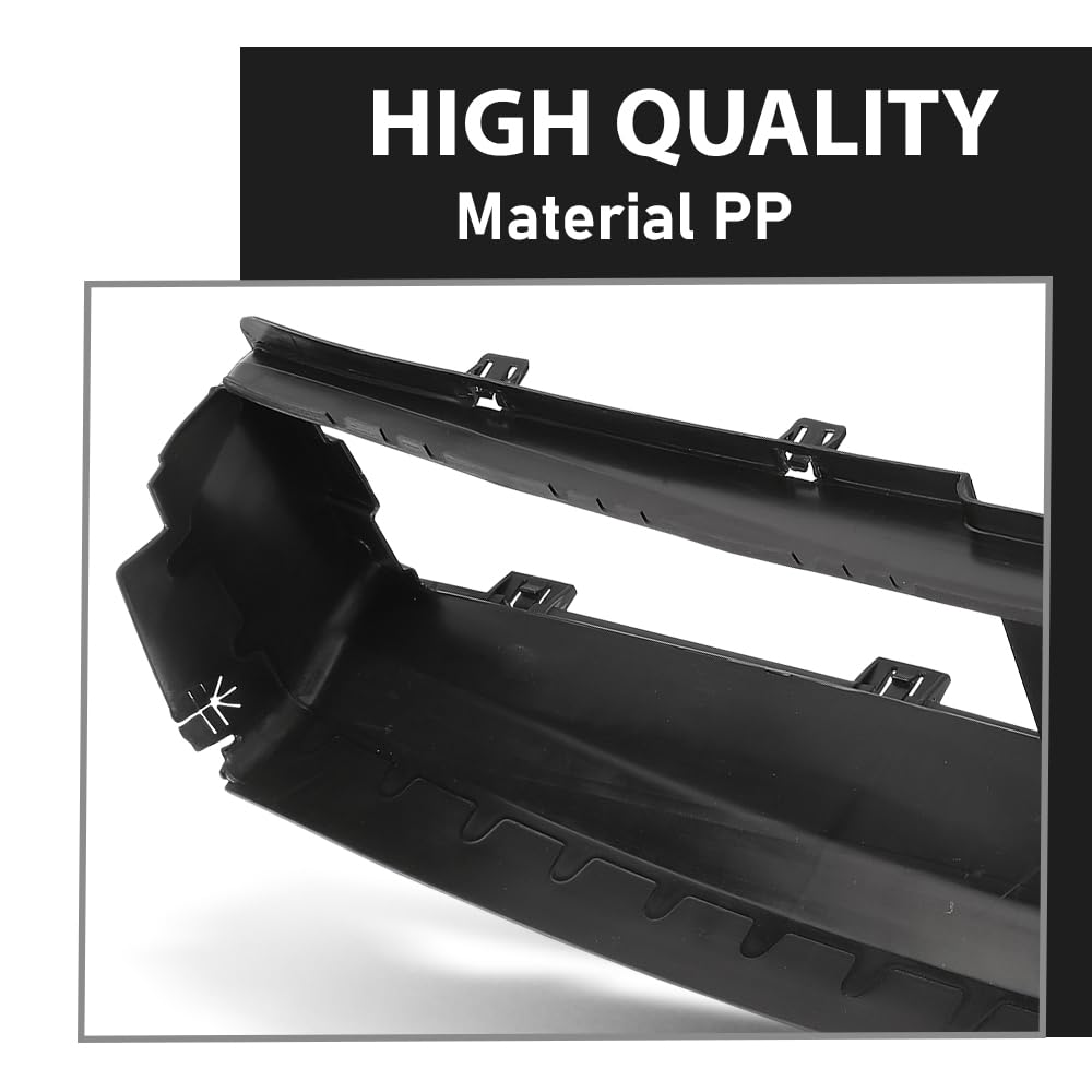 G-PLUS Lower Grille Air Dam Deflector Valance Apron, Compatible with Ford Escape 2020-2022, FO1218141, LJ6Z8327C, LJ6Z8327A