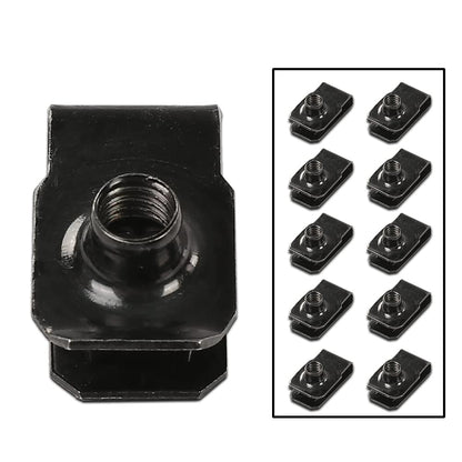 G-PLUS 28PCS Engine Splash Shield Body Fender Bolts Screws Compatible with 350z 370z Infiniti G35 G37 FX35 FX45 Splash Shield Fender Bolts Bumper Clip Rivets kit